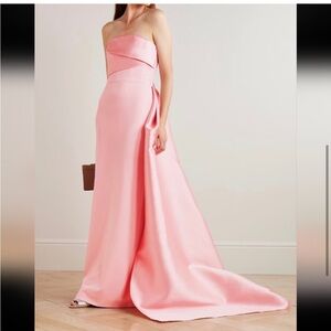 SOLACE London Imani Maxi Dress in Soft Pink